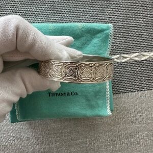 Tiffany & Co. Sterling Silver Makers Bangle